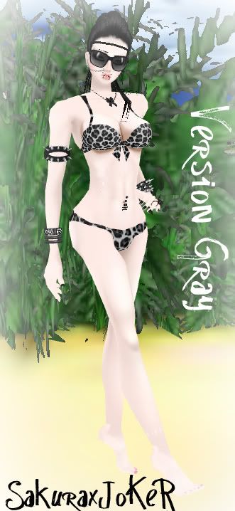 Leopard Bikini Gray Version 2