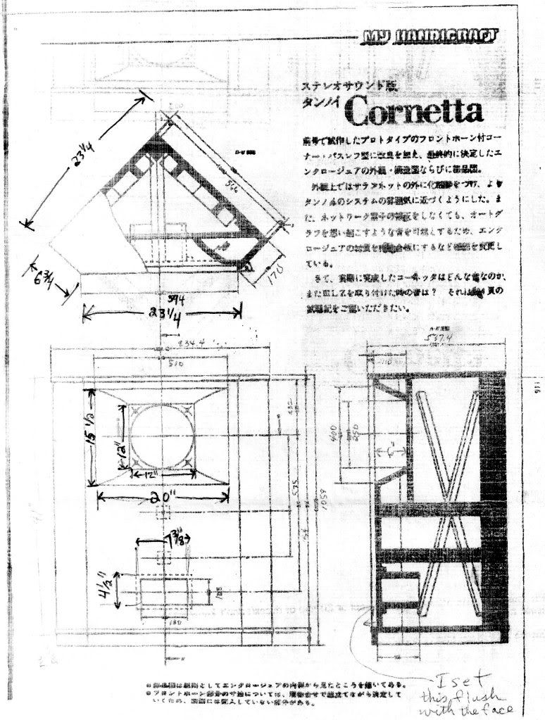 Tannoy Cabinets Plans Homedesignview Co Anese Cornetta Plans For Tannoy 10 S Audiokarma Home Audio