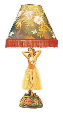 Hawaiian Vintage Style Dancing Motion Hula Lamp Light | eBay