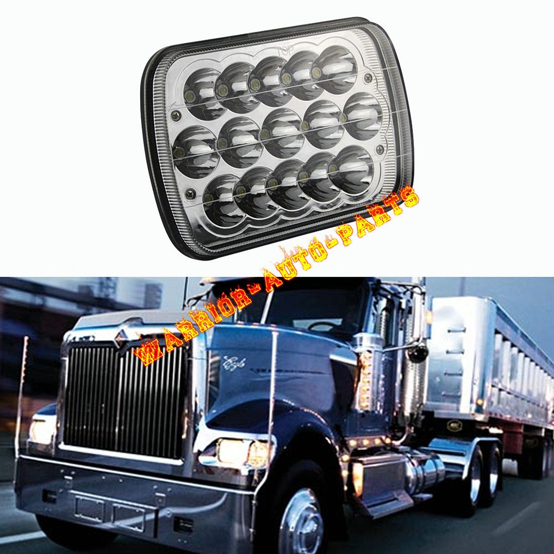 1X LED Headlight For International IHC Headlight Assembly 9900 9400i