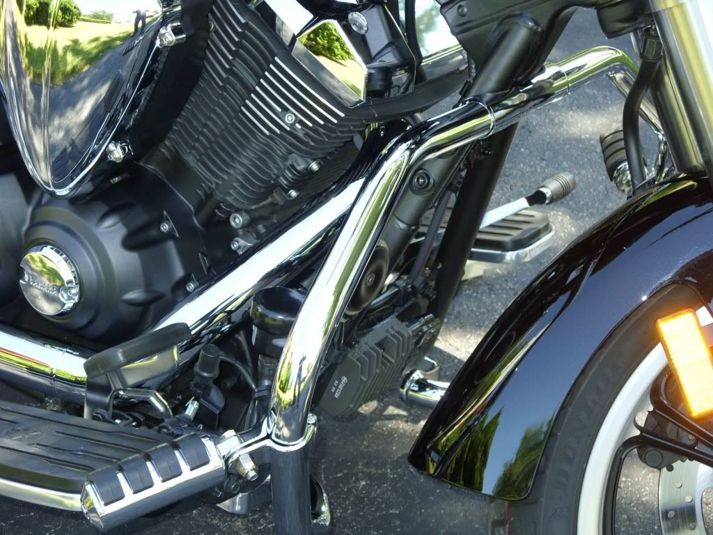 yamaha road star crash bars