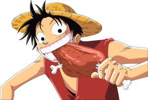 Luffy dan Daging Luffy dan Daging