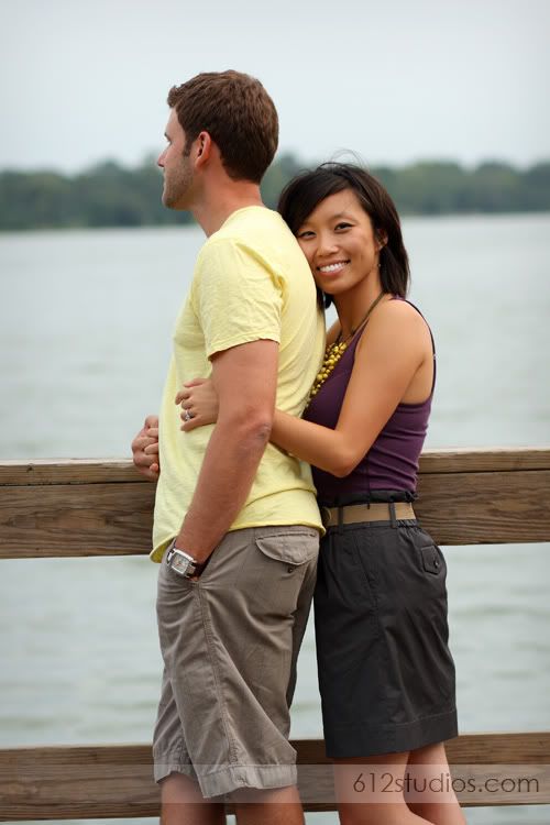 612 studios - Engagement photos at Lake Nakomis in Minneapolis