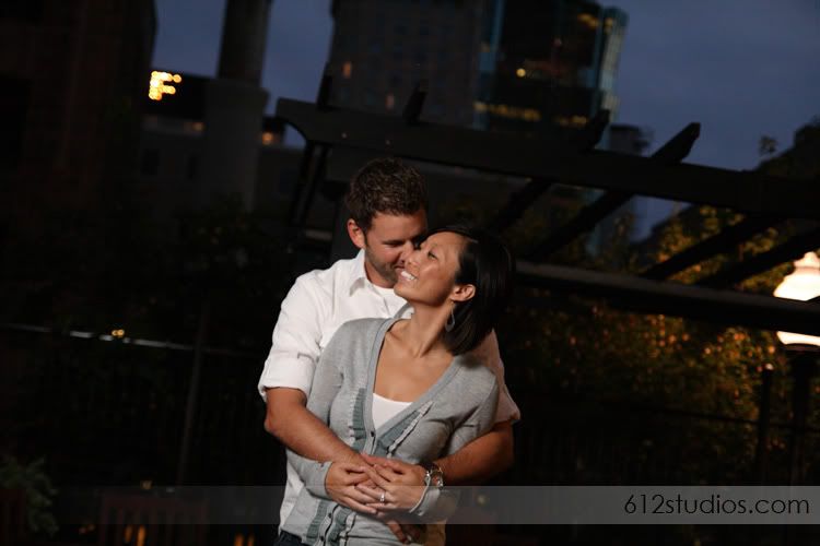 612 studios - Engagement photos at Crowne Plaza Minneapolis