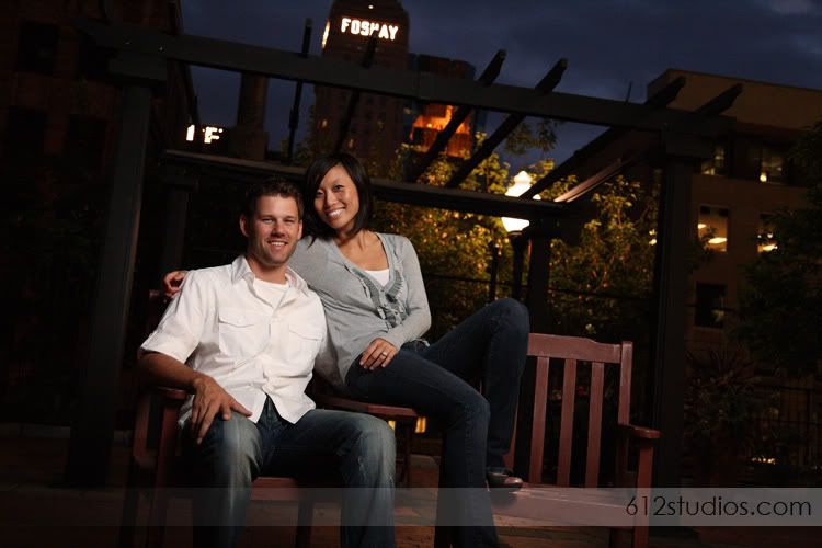 612 studios - Engagement photos at Crowne Plaza Minneapolis