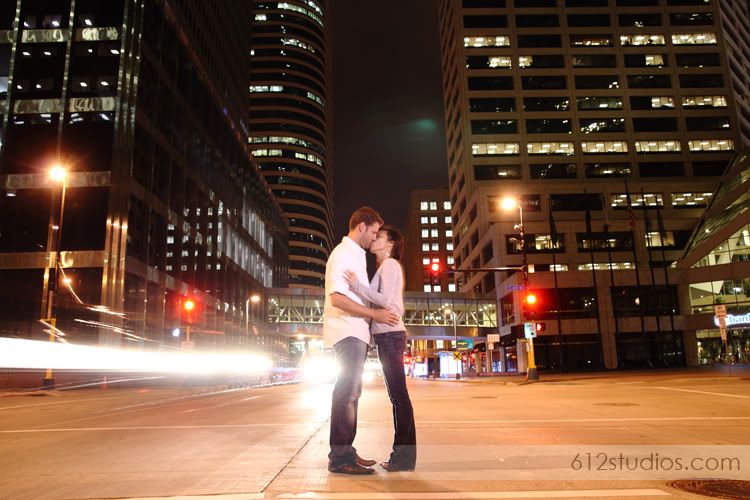 612 studios - Engagement photos at Crowne Plaza Minneapolis