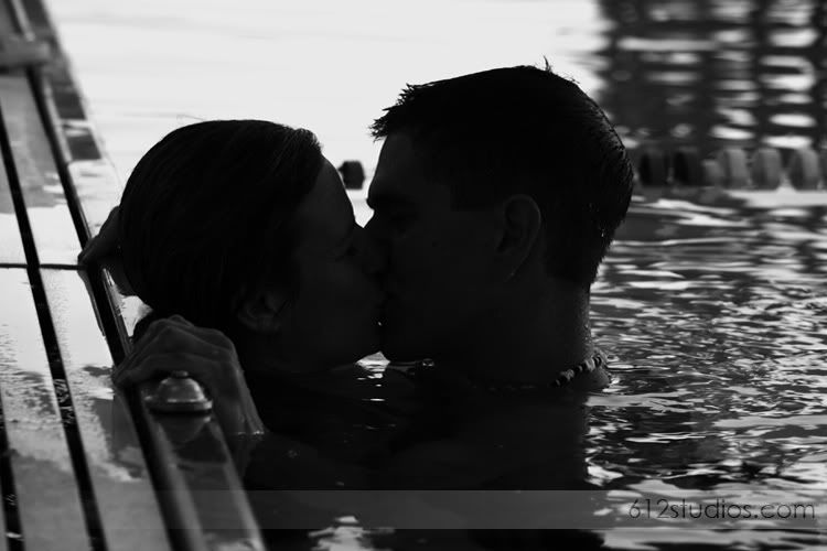 612 studios - Engagement photos at Shoreview YMCA