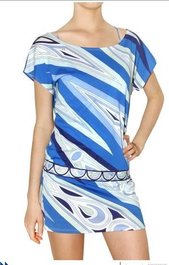 EMILIO PUCCI floral printed silk dress for $120 -shopyop