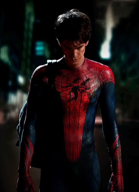 Andrew Garfield dalam kostum Spider-Man