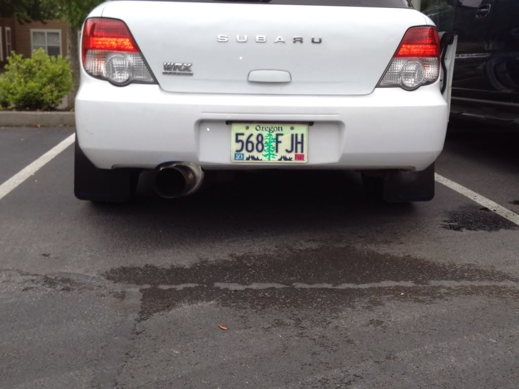 2004 Wrx Wagon White With Blue Rims And Blue Interior