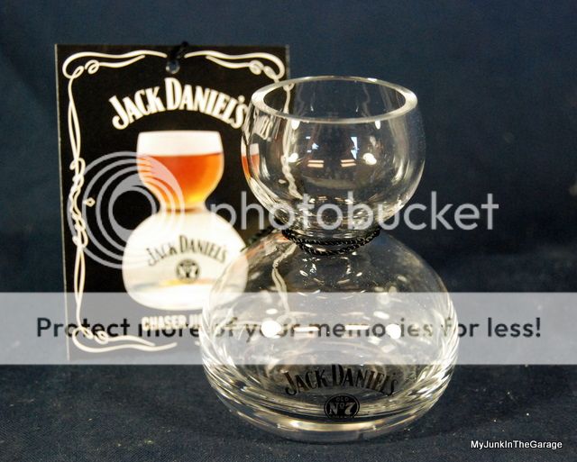 Jack Daniels Whiskey on Water Shot Small Jigger Glass  