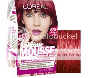 Loreal краска для волос haircolor сублим мусс 660 вишневый сорбет