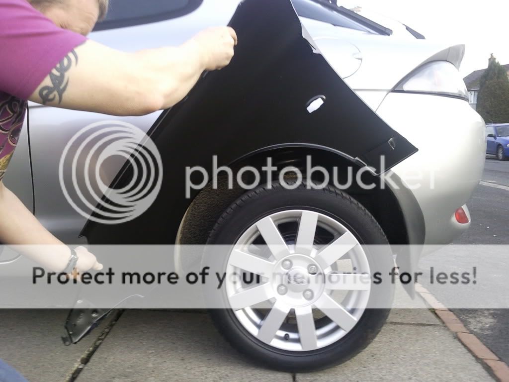 Ford puma wheel arch repair panels